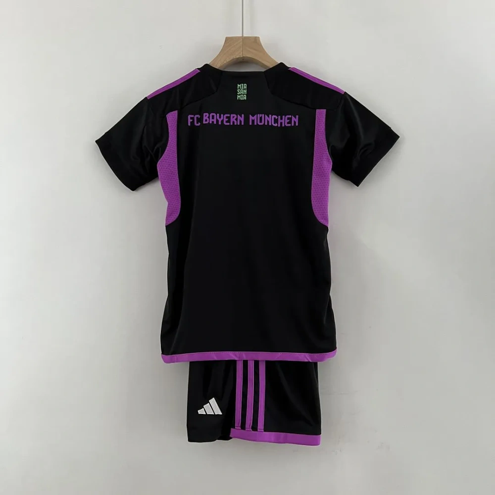 23-24 Kids Bayern Munich Away Kit Jersey+Shorts