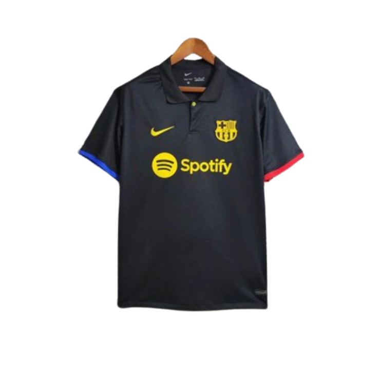 Barcelona 23-24 Spotify Black Polo Shirt