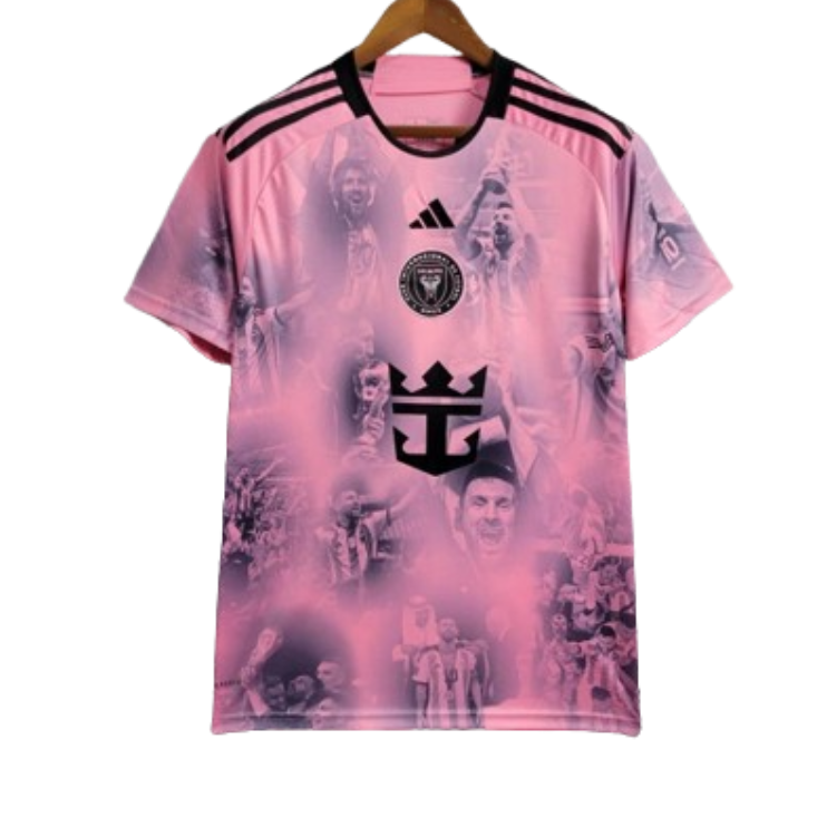 24-25 Inter Miami Messi Celebration Kit Special Edition Football Jersey