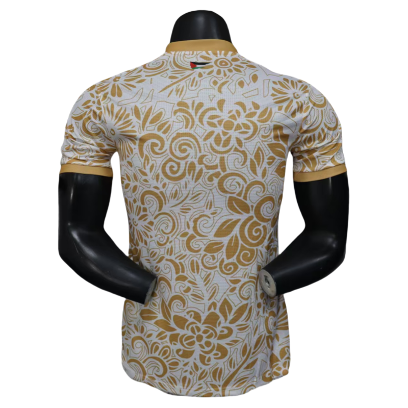 Palestine platinum Shirt Soccer Jersey player version 2025