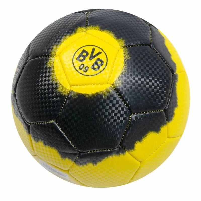 Borussia Dortmund Carbon Skills Football - Yellow/Black (Size 5) Non-Customize