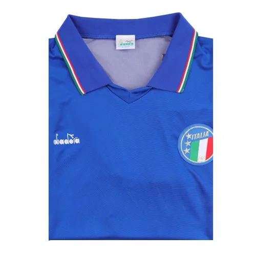 Italy World Cup 1990 Retro Jersey Home