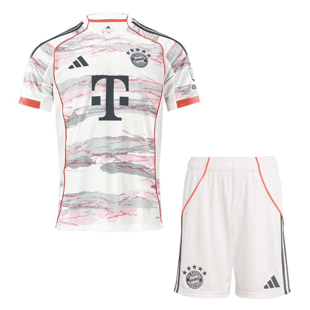 Bayern Munich Away Soccer Uniform Kits 2025-26