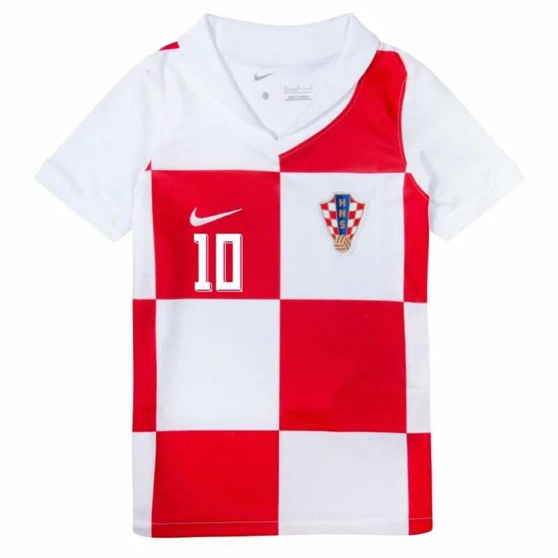 Croatia Home Modrić 10 KIDS  Kit 2024-2025  Non-Customize
