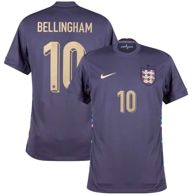 England Away Bellingham 10 Shirt 2024-2025 Player version Size：S-2XL Non-Customize