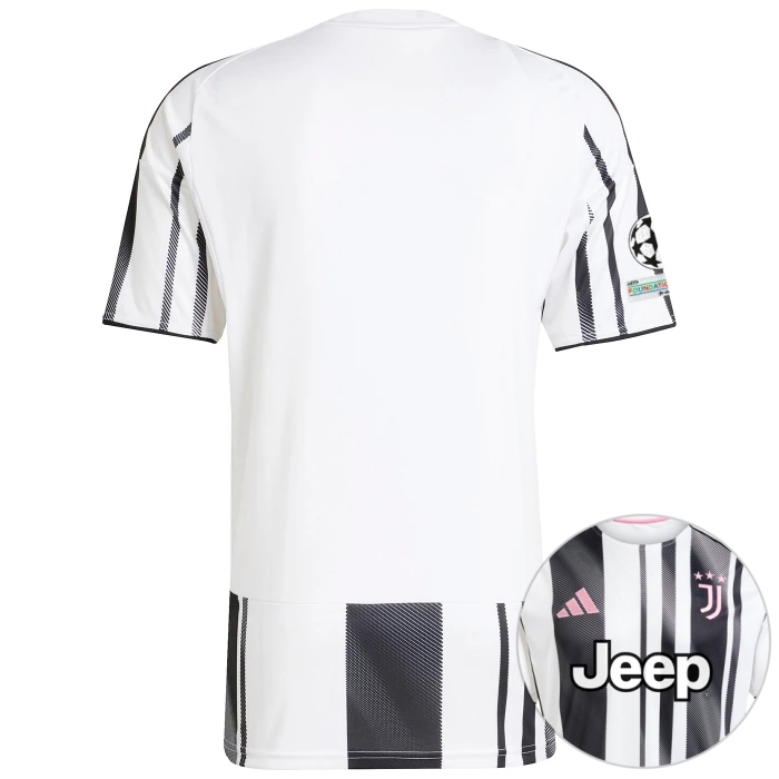 Juventus Soccer Jersey Home Custom Shirt 2025-26
