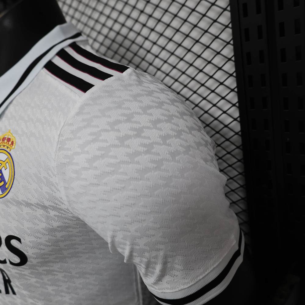 Real Madrid 24-25 Home Player Edition White POLO Shirt