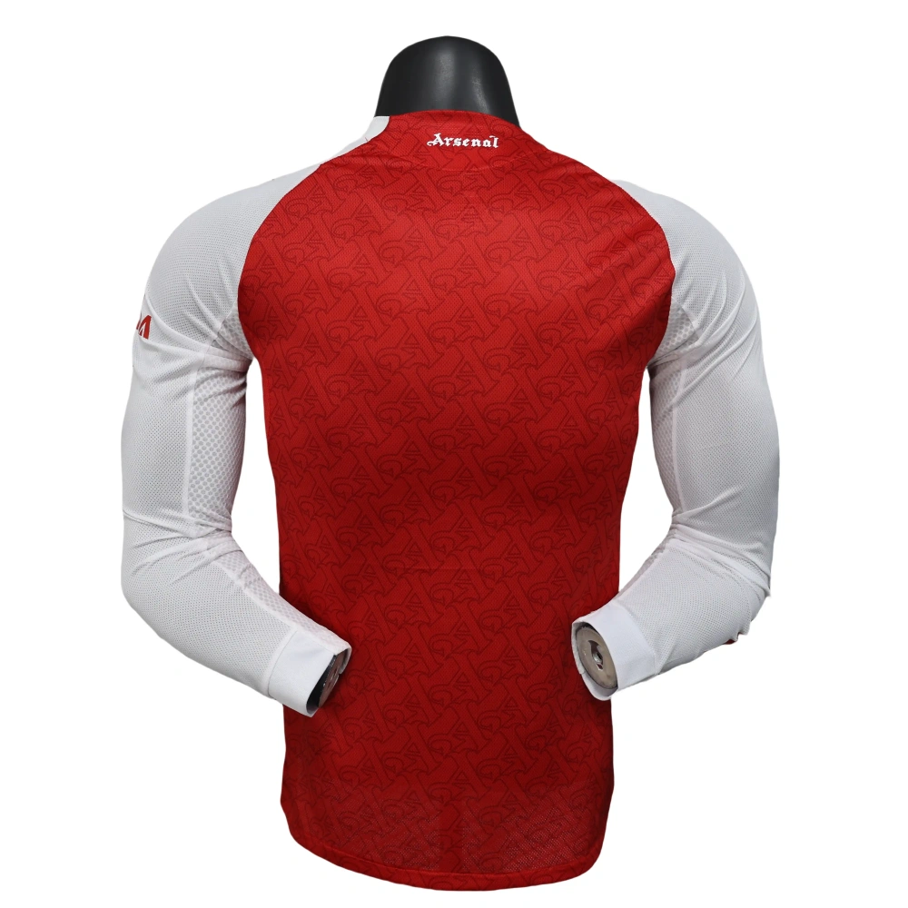 Arsenal Long Sleeve Jersey Home Shirt 2025-26  Player version