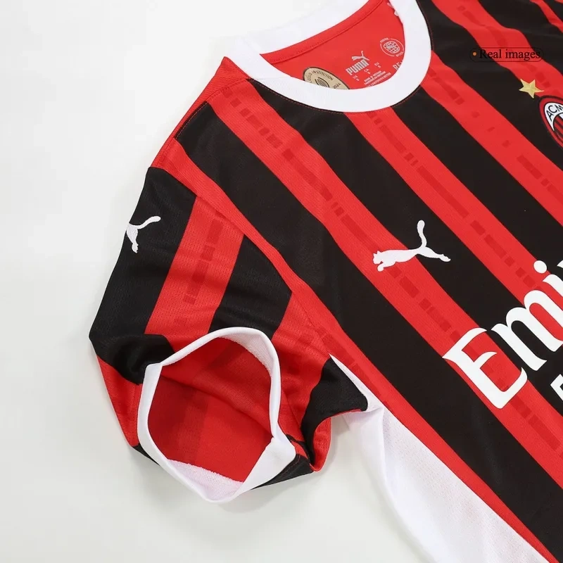 AC Milan Home RAFA  LEAO 10 Shirt Fan version 2024-2025 Size：S-4XL （Non-Customize）