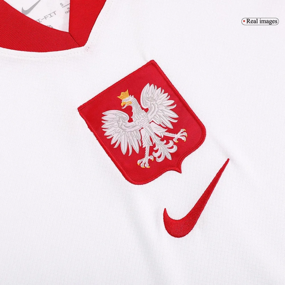 Poland Nation Home Cash 2 Shirt Euro 2024-2025 Fan / Player version  Size：S-2XL Non-Customize