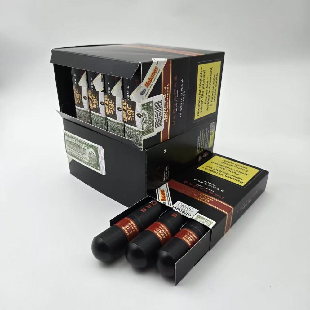 Partagas Serie D No. 4 TUBO [30] 帕特加斯 D4 铝管 两盒