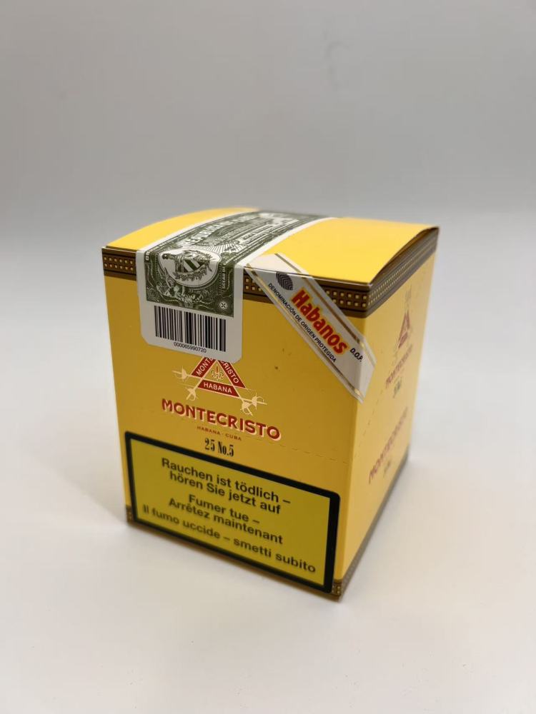 Montecristo No. 5 [25] 蒙特 5号 纸盒