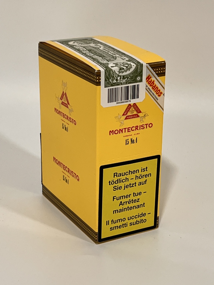 Montecristo No. 4 [15] 蒙特4号 15支纸盒