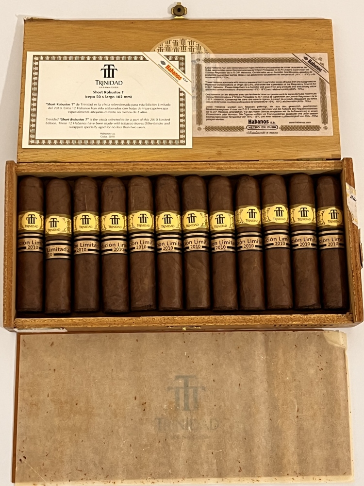 Trinidad Short Robusto T Edicion Limitada 2010 特立尼达 2010年限（刮码）