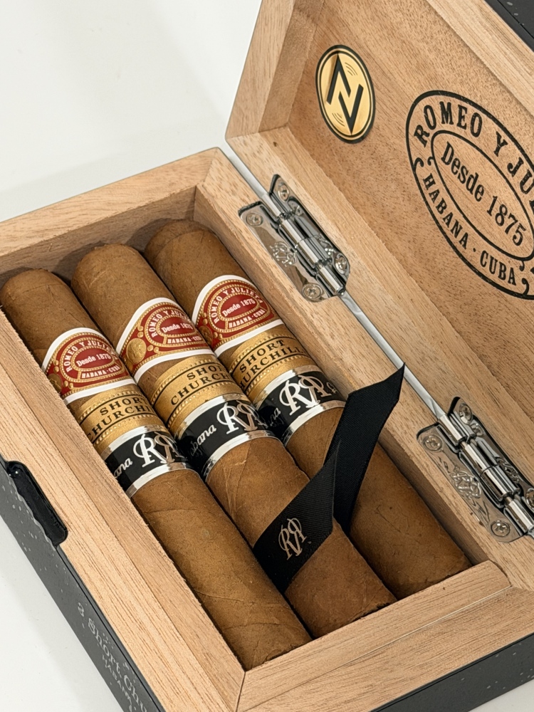 Romeo y Julieta Short Churchill Reserva Cosecha 2019 罗密欧 短丘 RR 3支礼盒装