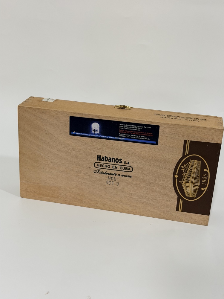 Partagas Maduro No. 1 [25]  帕特加斯 马杜洛1号 2017陈年