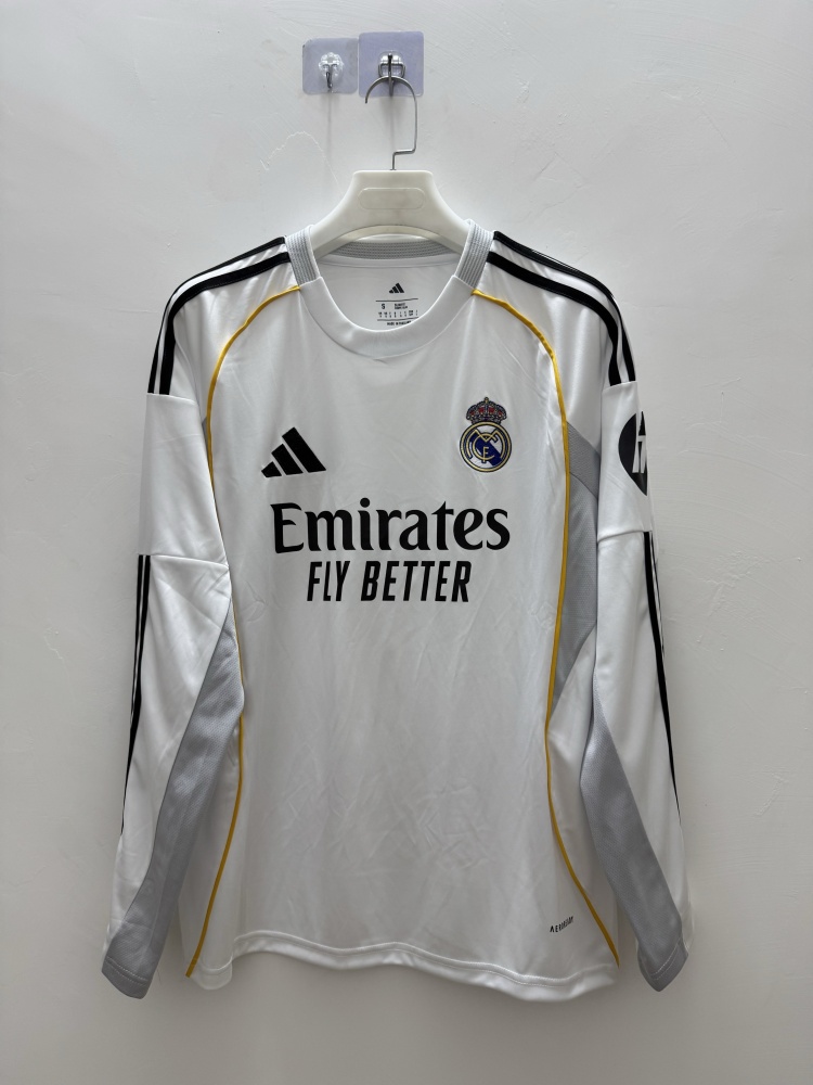 25-26 Real Madrid long sleeve