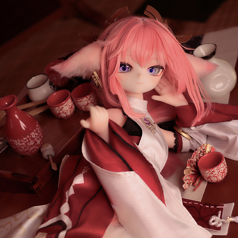 【税込】コスプレドール  85cm 八重神子 （6kg） ラブドールフィギュア 画像同款コスプレ衣装付属