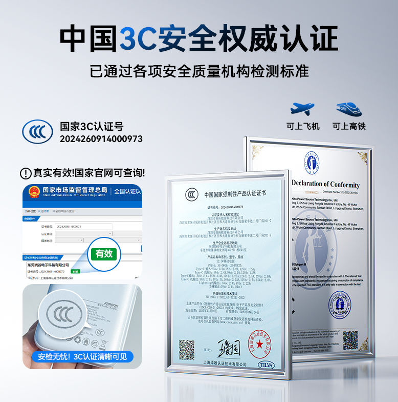 机乐堂PBF27大容量快充小巧超薄便携20000毫安标识可上飞机携带2025新款
