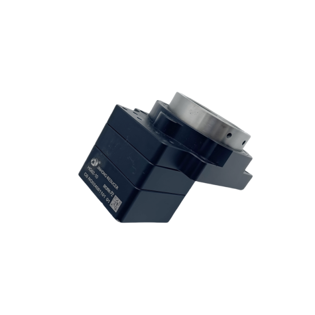 Pengurang Kecepatan SNOOFU Meja Putar Poros Berongga Aktuator Gearbox Putar Platform Putar Berongga untuk Motor Stepper Servo