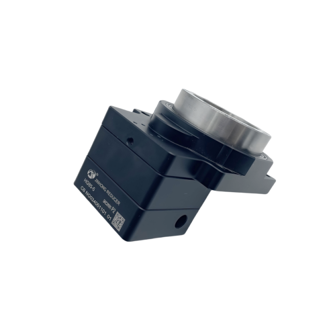 Pengurang Kecepatan SNOOFU Meja Putar Poros Berongga Aktuator Gearbox Putar Platform Putar Berongga untuk Motor Stepper Servo