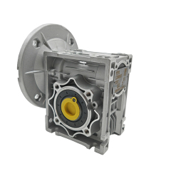 Gearbox Cacing SNOOFU, Gearbox Pengunci Otomatis, Peralatan Otomasi Gearbox Motor Servo/Stepper yang Cocok, Gearbox Cacing