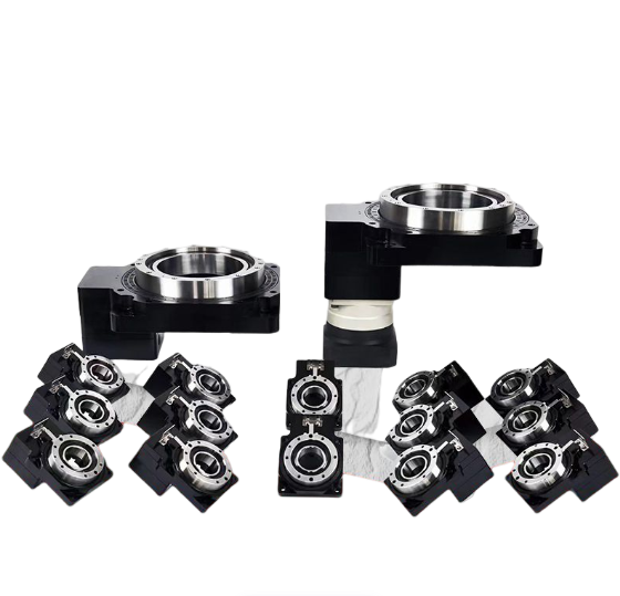 SNOOFU Bàn xoay rỗng 60mm độ chính xác cao, động cơ servo 50W 100, trục rỗng