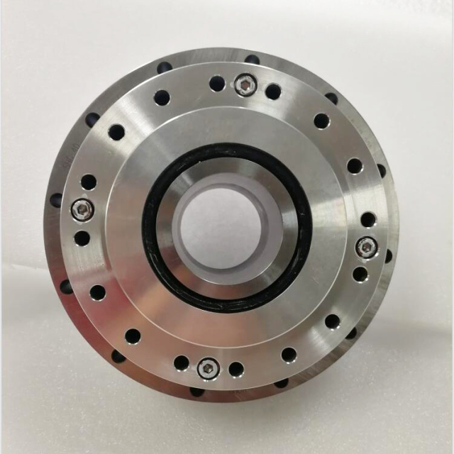 Gearbox Penggerak Harmonisasi Torsi Tinggi Poros Berongga Ukuran Kompak SNOOFU SHG Seri Peredam Kecepatan untuk Lengan Robot