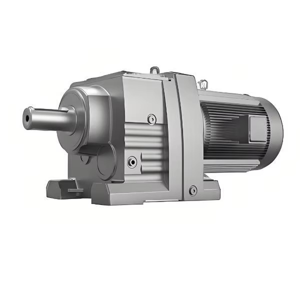 SNOOFU R Series Durable Helical Gearbox Inline Hard Tooth Helical Gear Reducer for Metal Working Mills