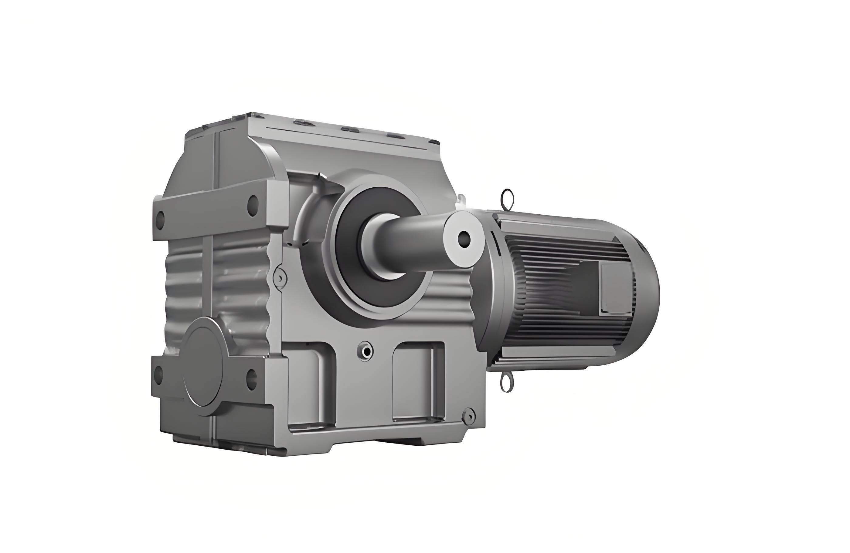 SNOOFU S Series Helical-Worm Gear Reducer High Torque Worm Gear Units for Mineral Transportation