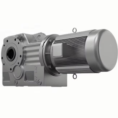 Hộp số côn xoắn trục rỗng SNOOFU dòng K hiệu suất cao, bền bỉ cho băng tải