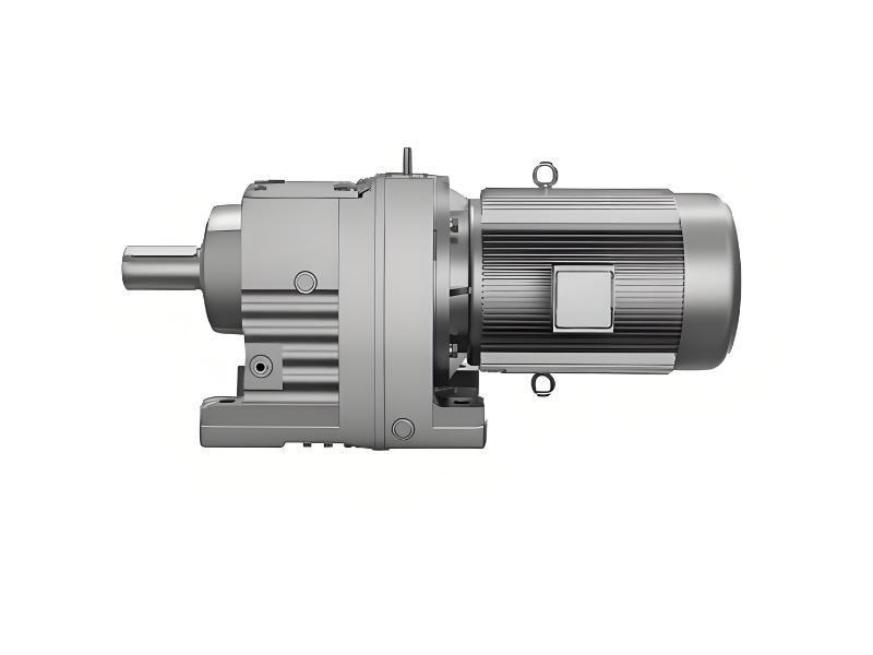 SNOOFU R Series Durable Helical Gearbox Inline Hard Tooth Helical Gear Reducer for Metal Working Mills