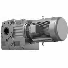 Hộp số côn xoắn trục rỗng SNOOFU dòng K hiệu suất cao, bền bỉ cho băng tải