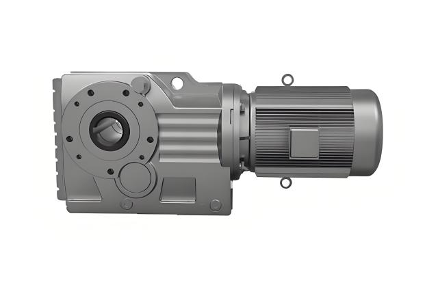 Hộp số côn xoắn trục rỗng SNOOFU dòng K hiệu suất cao, bền bỉ cho băng tải