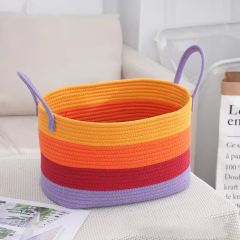 Cotton Rope Storage Basket