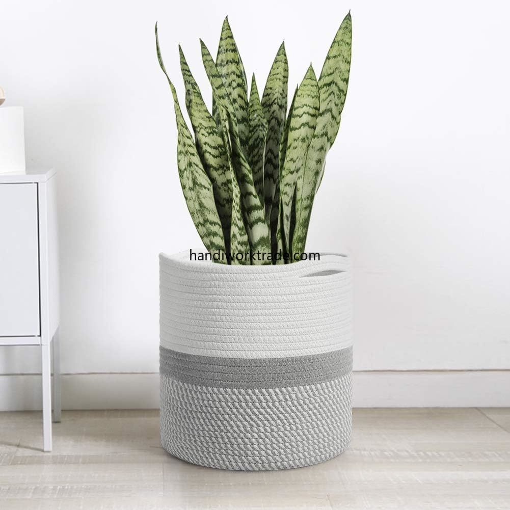 cotton rope basket
