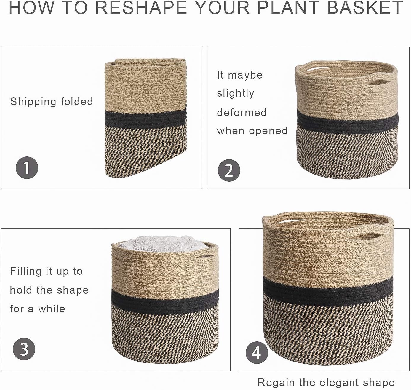 cotton rope basket