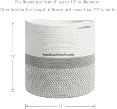 cotton rope basket