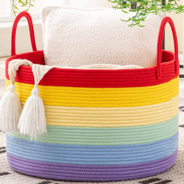 Cotton Rope Storage Basket