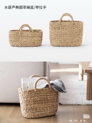 Handmade storage woven basket