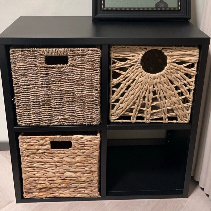 Water Hyacinth Square Basket