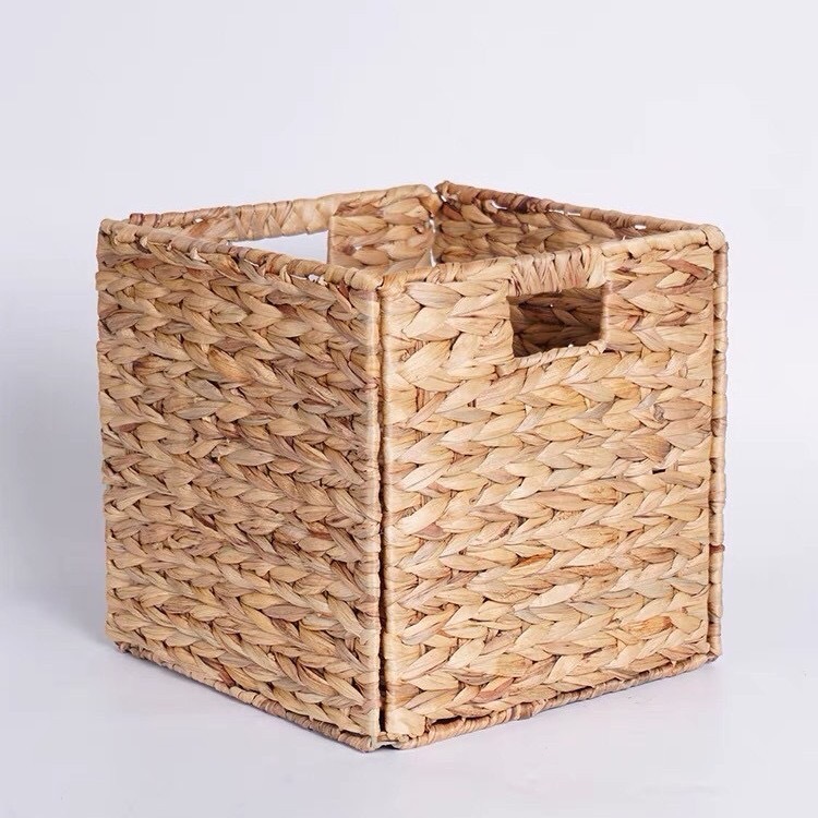 Water Hyacinth Square Basket