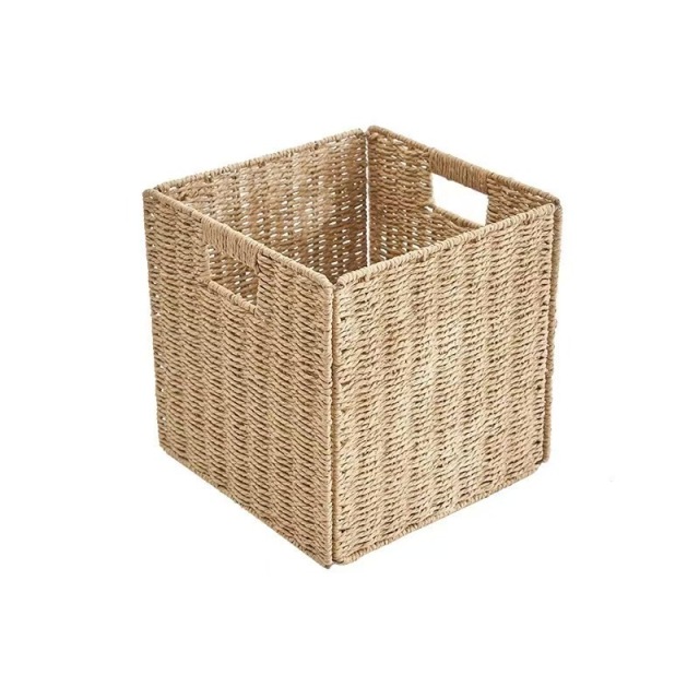 Water Hyacinth Square Basket