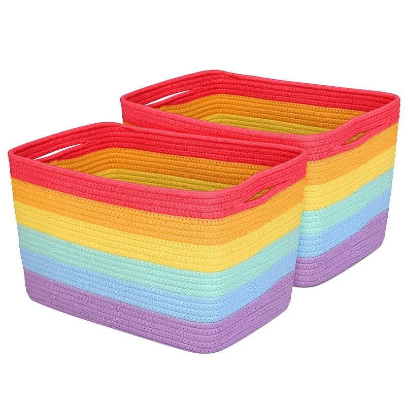 Cotton Rope Storage Basket