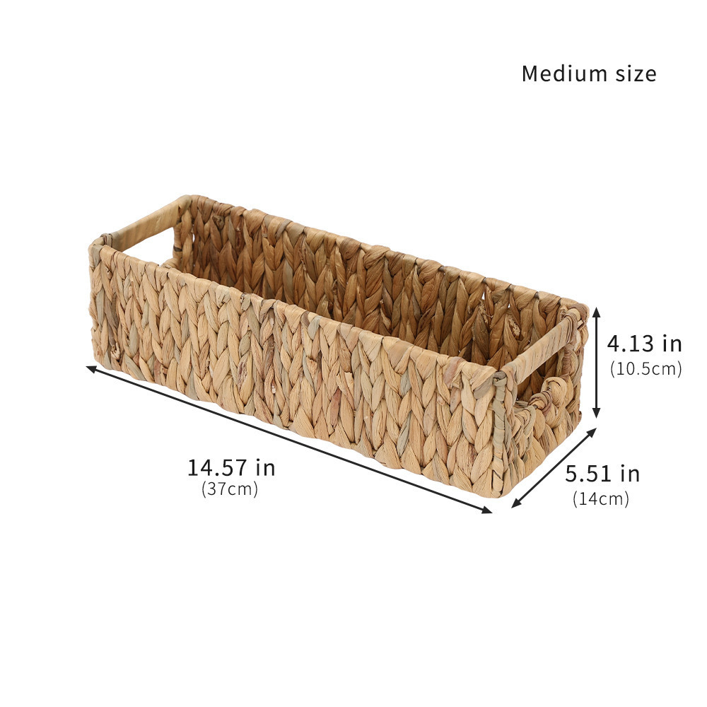 Handmade storage woven basket