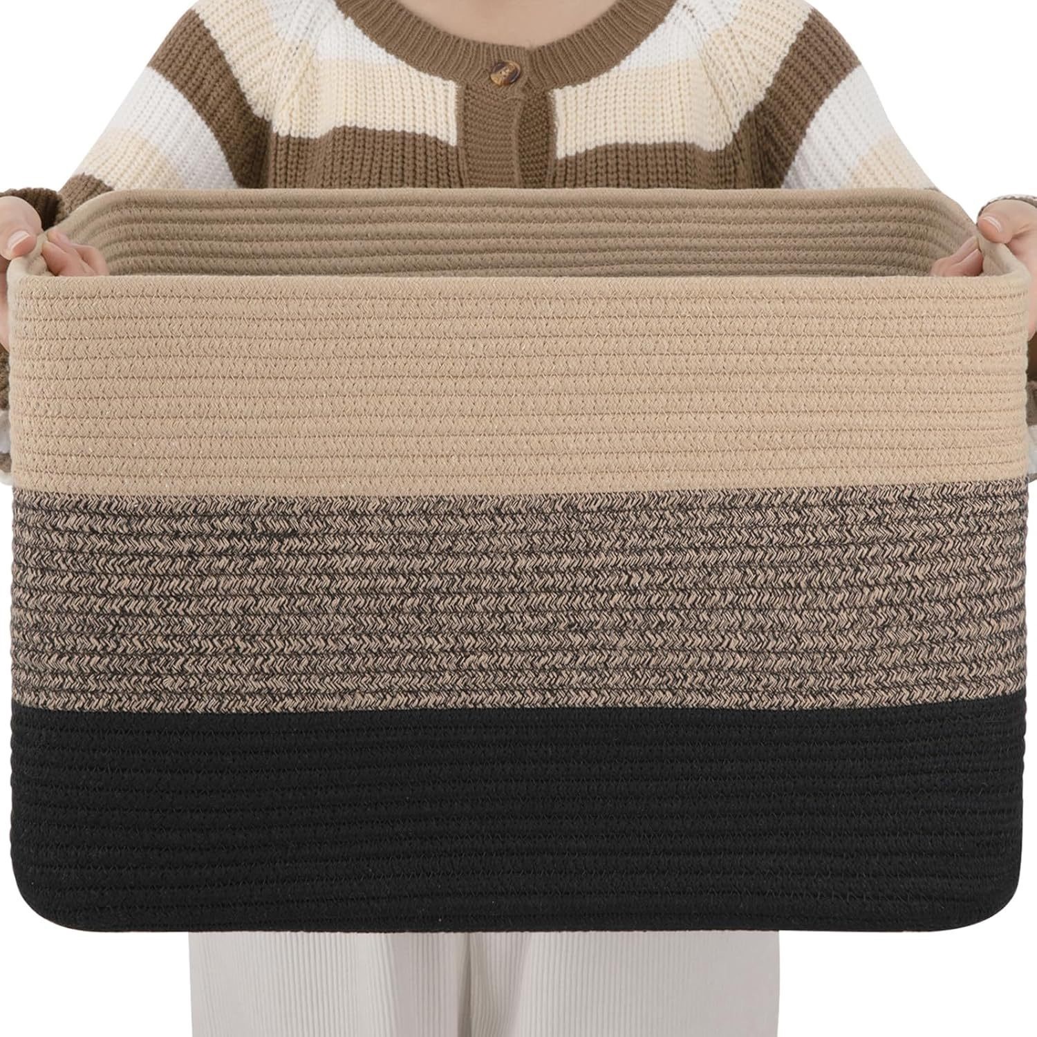 Cotton Rope Storage Basket