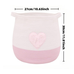 Cotton Rope Storage Basket