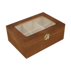 wooden box and urn