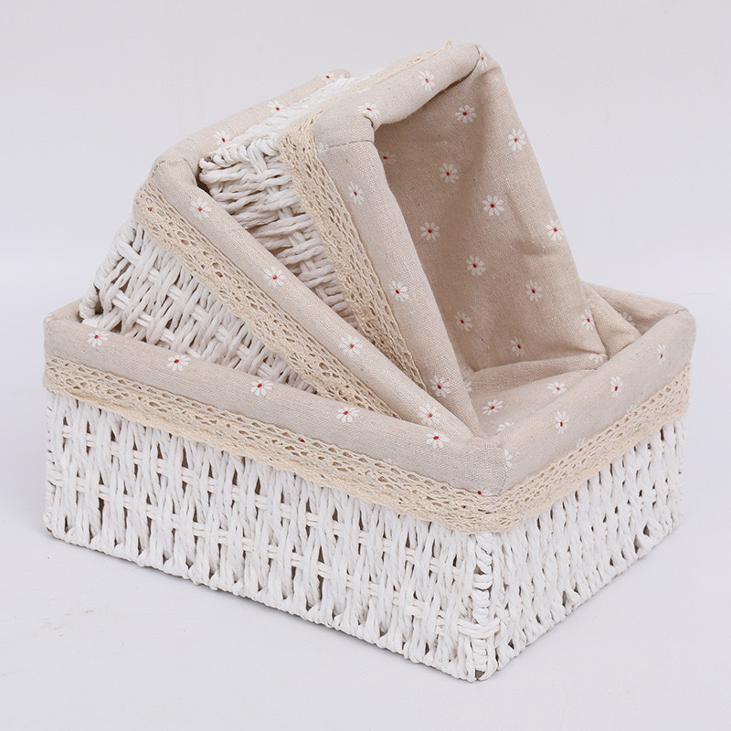 natural water hyacinth basket