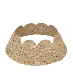 Straw Woven Plant Box